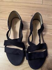 navy strappy sandals for sale  SWANLEY