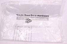 Usado, Kit de ferragens para porta de celeiro deslizante roda de raio grande SDH-066-IS01-2R comprar usado  Enviando para Brazil