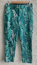 Boden Richmond Trouser Women’s Pants Sz 6R Green Sea Grapes Comfort Stretch NWOT for sale  Shipping to South Africa
