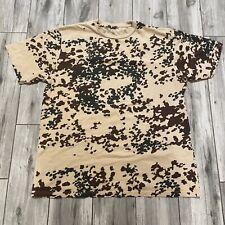 Camiseta camuflada alemã Tropentarn padrão camuflagem exército combate 100% algodão, usado comprar usado  Enviando para Brazil