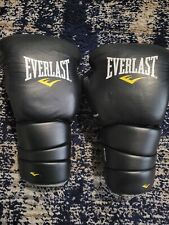 Usado, Luvas de boxe Everlast Elite Protex3 pretas G/XL e luvas de treinamento comprar usado  Enviando para Brazil