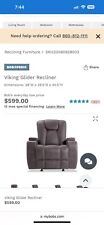 Viking glider recliner for sale  Brooklyn