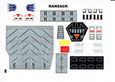 Transformers Generation 1, G1 Decepticon destroem Repro Etiquetas/Adesivos comprar usado  Enviando para Brazil