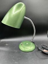 Abajur de mesa verde ajustável pescoço de ganso com interruptor liga/desliga, usado comprar usado  Enviando para Brazil