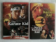 Lote de DVD de Karatê Kid, 2005, Parte 1, 3 e The Next Karate Kid, Ralph Macchio, OOP comprar usado  Enviando para Brazil