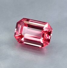 Used, AAA 15 Ct+ Natural Flawless Madagascar Pink Morganite Loose Emerald Gemstone Cut for sale  Shipping to South Africa