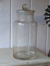 Vintage glass storage for sale  ROSS-ON-WYE