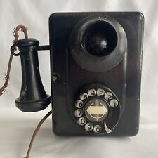 Usado, Antiguo teléfono de pared automático Electric Co. para piezas o restauración segunda mano  Embacar hacia Argentina