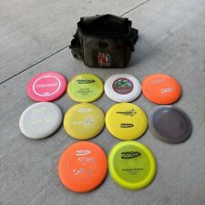 Used, Golf Disc Lot Of 10 With Bag for sale  Shipping to South Africa