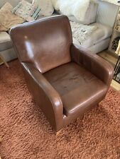 Leather arm chair for sale  SOUTHAMPTON