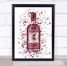 Watercolour splatter sloe for sale  UK