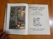 Usado,  Rimas novas e antigas. Cicely M. Baker. Livro de histórias infantis. 1937 comprar usado  Enviando para Brazil