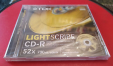 Tdk lightscribe 52x for sale  Shipping to Ireland