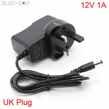 AC110-240V to DC 12V 1A 12W Power Supply UK Adaptor For LED Light CCTV IP Camera for sale  Shipping to South Africa