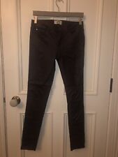 Maroon leather jeans for sale  Ireland
