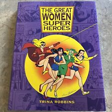 The Great Woman Super Heroes assinado e numerado por Trina Robbins 469 de 500, usado comprar usado  Enviando para Brazil