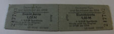 Ticket for collectors DDR 1. FC Lokomotive Leipzig Wismut Aue x2 tickets na sprzedaż  PL