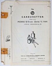 Carburetters morris cwt for sale  WICKFORD
