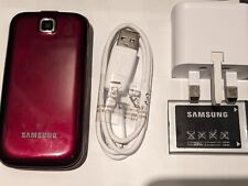 Samsung c3590 red for sale  LANCING