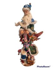 Lenox 2007 Santa's Marionettes Resin  Figurine 14" Pencil Santa  Collection for sale  Oakley