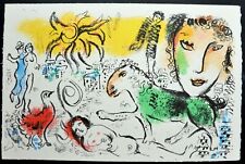 Lithographie marc chagall d'occasion  Perpignan-