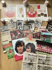 Autographed george best for sale  MANCHESTER