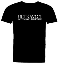 Usado, Ultravox Systems of Romance. Camiseta preta de algodão.  comprar usado  Enviando para Brazil