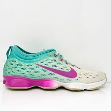 Zapatillas para correr Nike para mujer Zoom Fit Agility 684984-401 blancas talla 7 segunda mano  Embacar hacia Argentina