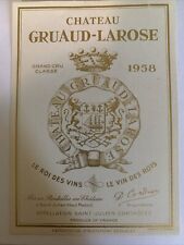 étiquette vin château d'occasion  Vichy