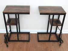 Side tables charging for sale  Staten Island