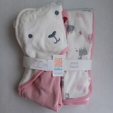 Carters Just One You conjunto de toalha com capuz e toalha de banho lhama rosa novo em folha comprar usado  Enviando para Brazil
