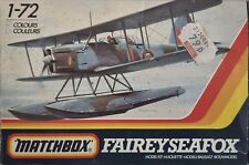 Vintage Matchbox 1/72 PK-36 FAIREY SEAFOX Aircraft Kit for sale  HAYWARDS HEATH
