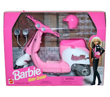 Accesorio Barbie ~ Motor Scooter ~ Mattel 1997 rosa ~ #67708 SIOP segunda mano  Embacar hacia Mexico