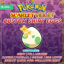 Custom shiny eggs for sale  Miami
