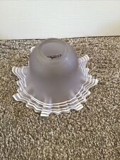 glass bell lampshade for sale  THETFORD