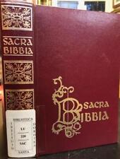 Sacra bibbia. traduzione usato  Lucca