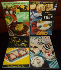 Lot vintage cookbooks for sale  Wichita