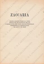 Zaccaria pratica araldica usato  Cremona