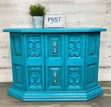 Turquoise entryway cabinet for sale  Canby