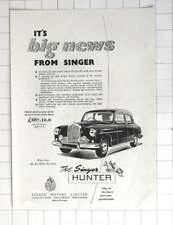 1954 singer hunter for sale  UK