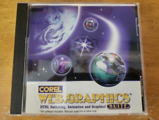Corel Web Graphics Suite Windows 3.1 95 & Corel Draw 7 30-day trial disc, used for sale  Shipping to South Africa