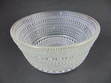 Käytetty, IITTALA Kastehelmi bowl glass dew pearl design Oiva Toikka Arabia myynnissä  Leverans till Finland