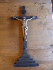 Crucifix bois ancien d'occasion  France