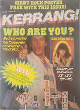Kerrang issue 105 for sale  SKEGNESS