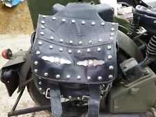 Leather saddlebags custom for sale  BOSTON