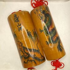 Chinese wood painting for sale  Garfield