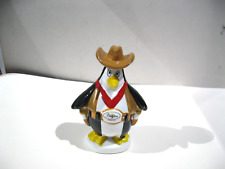Estatueta de pinguim cowboy de cerâmica, restaurante de pinguim, São Paulo, Brasil, usado comprar usado  Enviando para Brazil