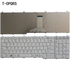 NEW US Keyboard FOR TOSHIBA Satellite C650 C655 C660 L650 L655 L670 WHITE, used for sale  Shipping to South Africa