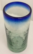 Blue green glass for sale  GRAYS