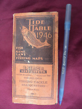 Tide table 1946 for sale  Oakley